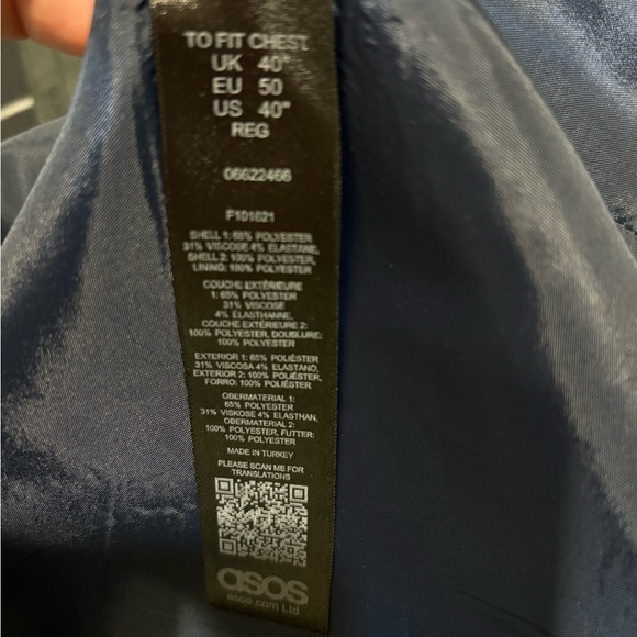 Men’s complete suit set- ASOS design brand. - Picture 4 of 8